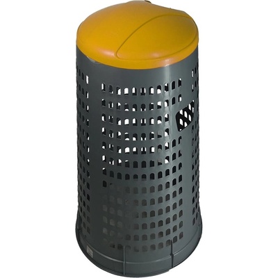 I.C.S. spa Stojan na odpadkové pytle spa ECO 120 l, víko žluté