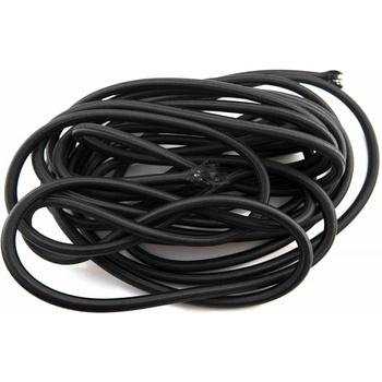 Gumové lano - černá - průměr 1 cm
