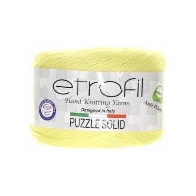 Příze Puzzle Solid žlutá PS004