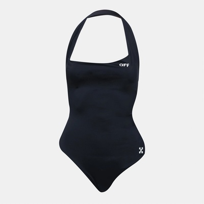 OFF WHITE Women's One Piece Swimsuit - Black White