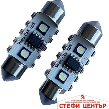 Image 1 of Paolo Диодни крушки canbus 12/24v - 3802 - 36мм - 2бр/к-т (282352)