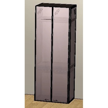 Santalucia Mobili Модулен „walk-in гардероб със стъклен заден панел SL4259-1 (SL4259-1)