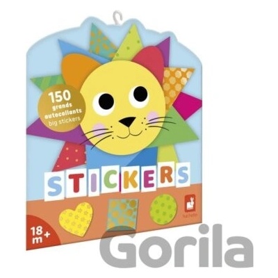 Janod Stickers samolepky pre deti geometrické tvary 150 ks