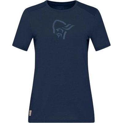 Norrona femund equaliser merino T-shirt tmavě modrá