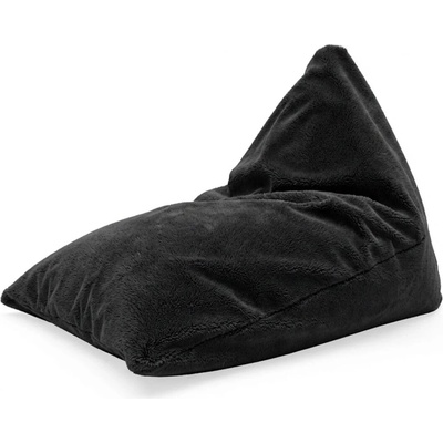 Sablio sedací vak Tringl Softy Midnight Black 120 x 100 x 100 cm