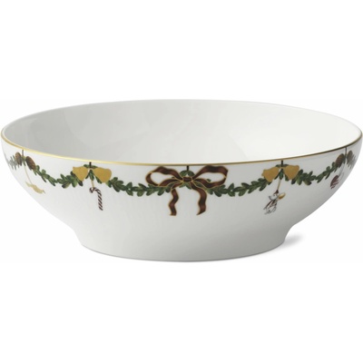 Royal Copenhagen Porcelánová misa Star Fluted Christmas 25 cm