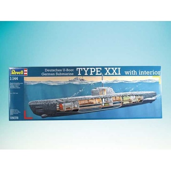 Revell Deutsches U Boot Typ XXI 1:144