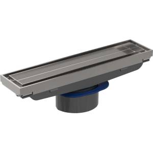 Geberit CleanLine - Линеен сифон за вграждане на плочка, четкана неръждаема стомана 154.455. 00.1 (154.455.00.1)
