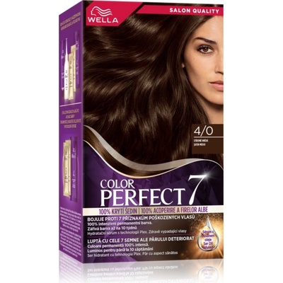 Wella Color Perfect боя за коса цвят 4/0 Medium Brown