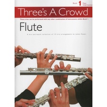 Three's A Crowd: Flute Book 1 Easy Intermediate