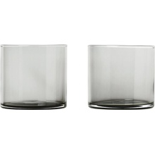 Blomus Set 2 skleniček MERA kouřové sklo 200 ml