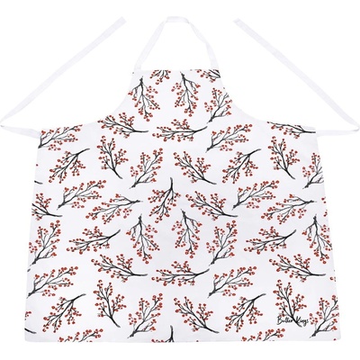 Butter Kings Vánoční bavlněná zástěra Rowan Berries