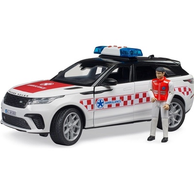 Bruder Záchranka Range Rover Velar s řidičem