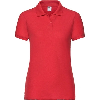 Fruit of the Loom Dámska polokošeľa 63 212 0 Red