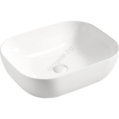 Comad UM-6254 SMILE 50 DP - Мивка за плот SMILE 50x40 см, керамика, бял гланц (CM0042)