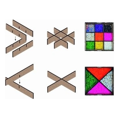 Mega Box rozdělovací příčky