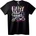 NOONEBRAND Тениска Празнични Фойерверки - 2XL, Black