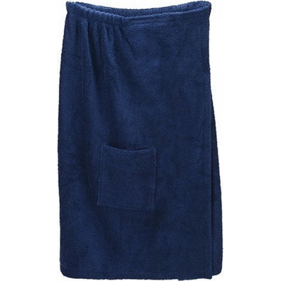 A&R Dámský saunový kilt na suchý zip Velcro 400 g/m modrá námořní 85 x 150 cm