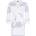 SEA RANCH Bathrobe - White (White / Sr Navy)