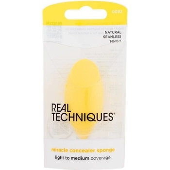 Real Techniques Miracle Concealer Sponge Duo houbička na korektor 2 ks žlutá