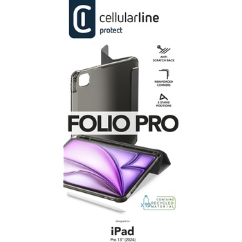 Cellularline 8018080480140 32, 8 см (12.9") Фолио Черен (FOLIOIPADPRO24129K) (FOLIOIPADPRO24129K)