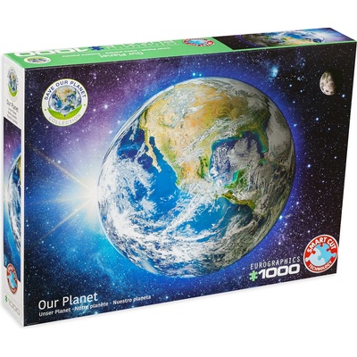 EUROGRAPHICS Пъзел Eurographics от 1000 части - Земята (60005541)