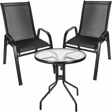 ALDOTRADE Záhradný balkónový set STELA čierny