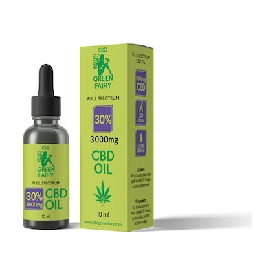 Green Fairy CBD olej full spectrum 30% 3000mg 10 ml