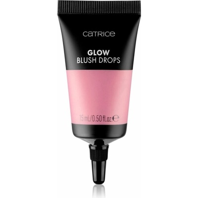 Catrice Glow Blush Drops tekutá tvářenka 020 Barely Rose 15 ml