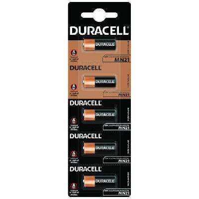 Алкална батерия DURACELL 12 V /5бр. /pack цена за 1 бр. / за аларми А23 MN21 (DUR-BA-LR23-5PK)