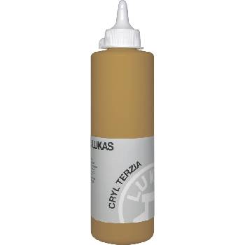 LUKAS Cryl Terzia Plastic Bottle АКРИЛНА боя Yellow Ochre 500 ml 1 бр (748310500)