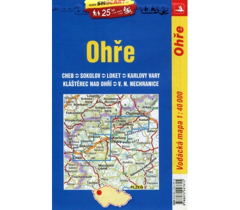 Vodácká mapa Ohře