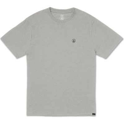Volcom Мъжка тениска Volcom Circle Blanks HTH S/S Tee T-shirt - Heather Grey - размер XXL (216-8287-0115)