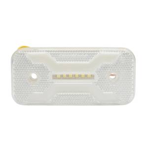  Бял LED Габарит / Маркер X Neon ефект - 30 диода 2 функции 12V/24V