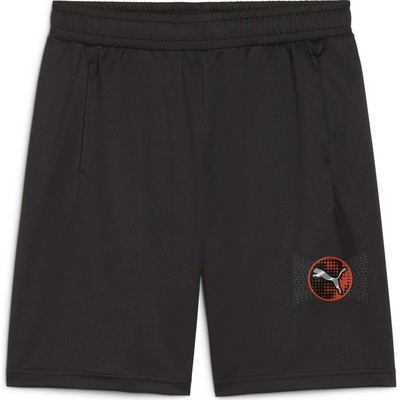 Puma Active Sports Graphic Poly Shorts B čierna,mix