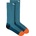 Salewa Мъжки туристически чорапи Salewa MTN TRN All Mountain Crew Sock Walking socks - Cendre Blue - размер 39-41 (EU) (201-4824-0413)