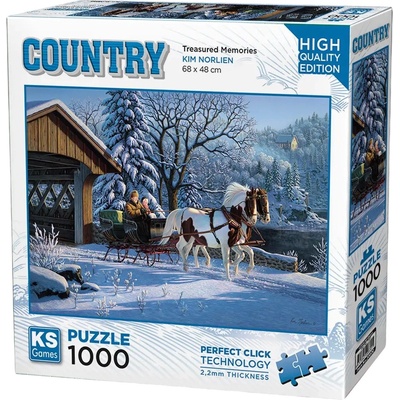 KS Games Пъзел KS Games от 1000 части - Скъпоценни спомени (20800)