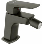 FERRO Едноръкохватков смесител за биде Ferro Vitto Verdeline, Gun Metal matt grey (BVI6VLGM)