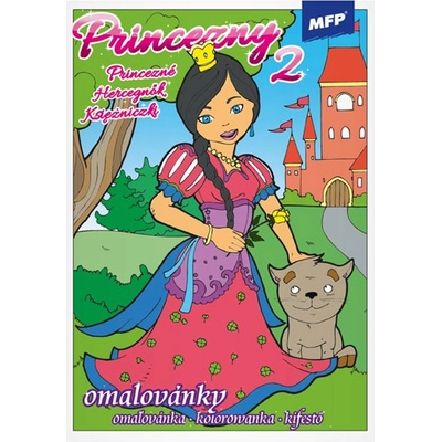 Omaľovánky MFP Princezné 2
