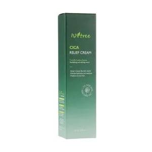ISNTREE Cica Relief Cream, успокояващ крем за лице с центела азиатика (8806135248933)
