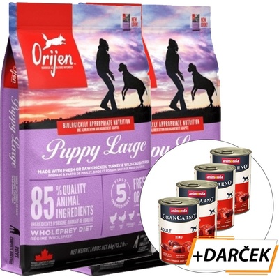 ORIJEN Puppy Large 2 x 11,4 kg