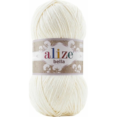 Alize příze Bella 62 světlá smetanová