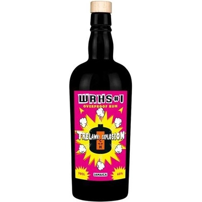 Warehouse #1 Overproof White Rum Trelawny Explosion C H 63% 0,7 l (holá láhev)