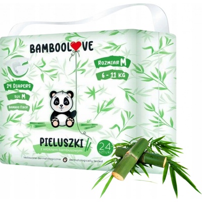 BAMBOOLOVE bambusové M 6-11kg 24ks