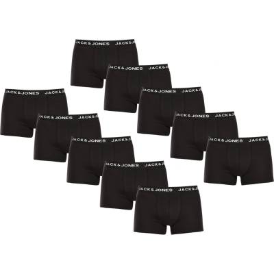 Jack & Jones Комплект десет - мъжки боксерки Jack and Jones черни Jack & Jones | Cheren | МЪЖЕ | XXL