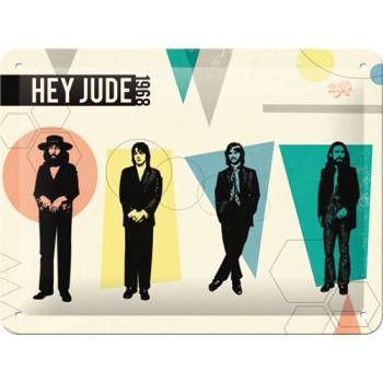 Nostalgic Art Plechová ceduľa The Beatles - Hey Jude