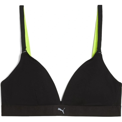 PUMA Cotton Triangle Bralette Размер на сутиена: L / Цвят: черен