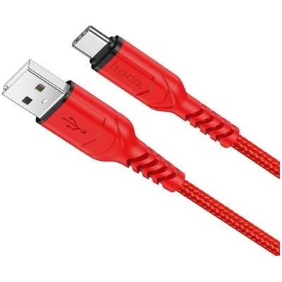 Hoco X59 USB na USB-C 3A, 1m, červený