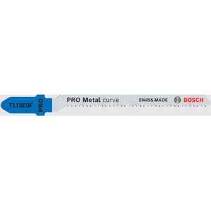 Bosch - Комплект ножове за метал 17 TPI, дължина 83 мм, 5 бр. 2608634237 (2608634237)