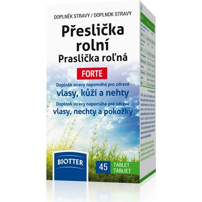 Biotter Praslička roľná forte 45 tabliet